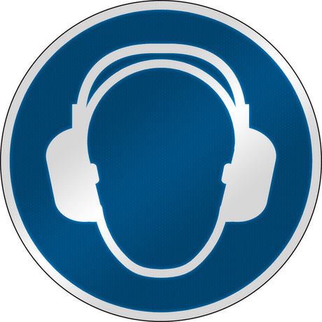 ISO Sicherheitskennzeichnung - Gehörschutz benutzen