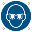 ISO Sicherheitskennzeichnung - Augenschutz benutzen
