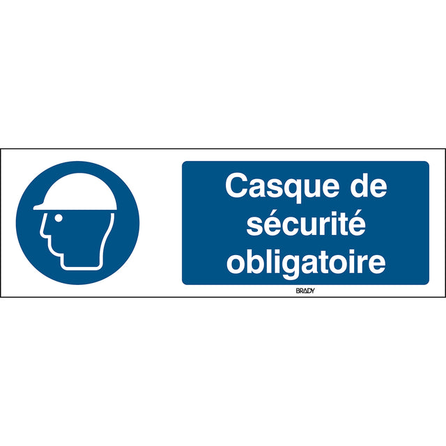 Kopfschutz benutzen – ISO 7010