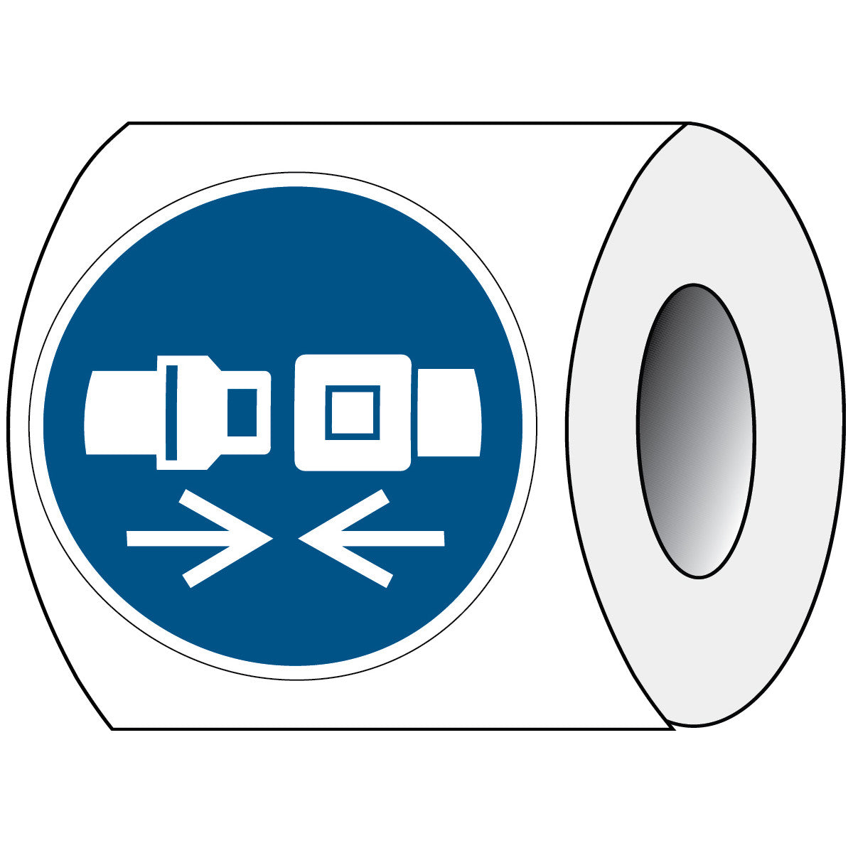 ISO Sicherheitskennzeichnung - Sicherheitsgurt benutzen