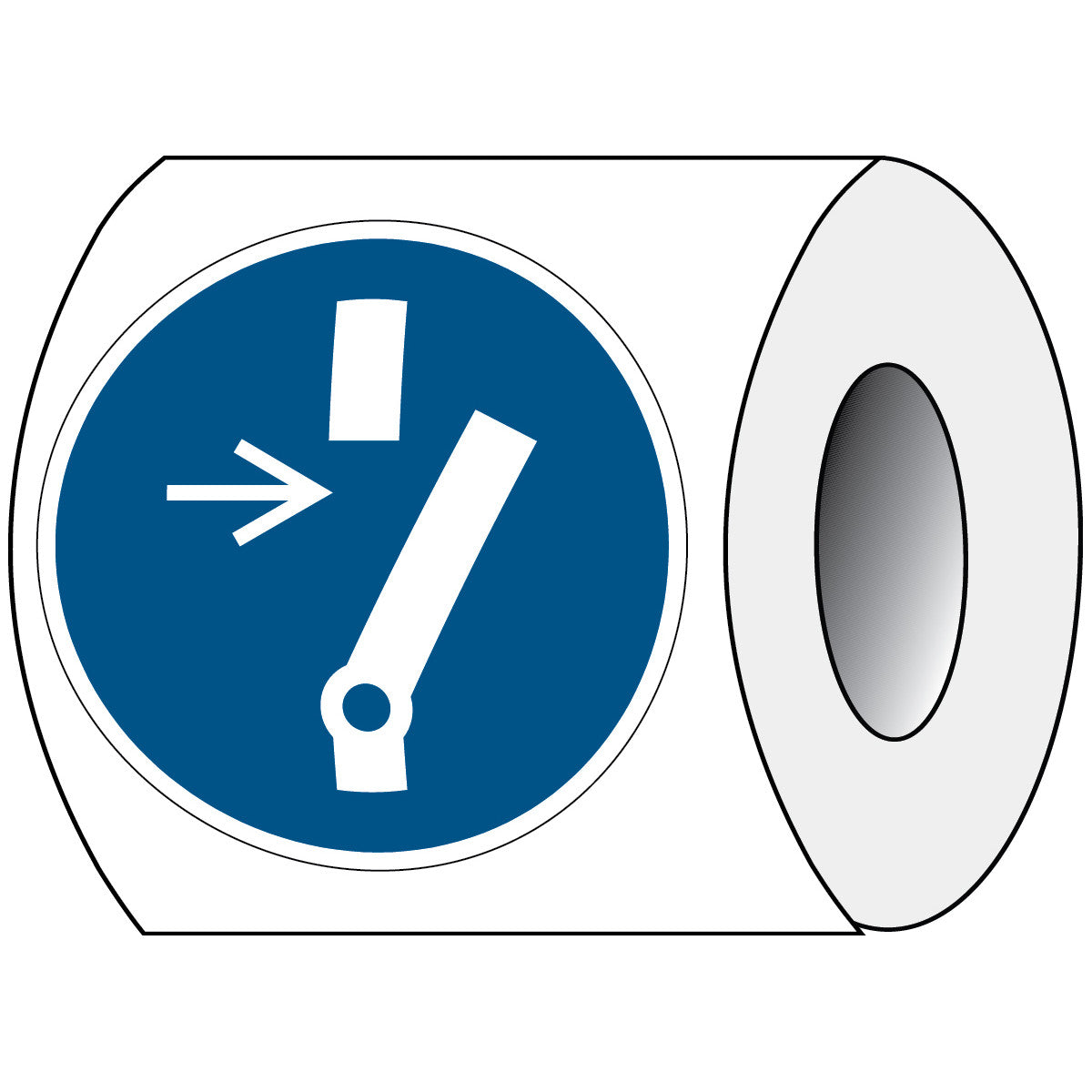 ISO Sicherheitskennzeichnung - Vor Arbeiten freischalten