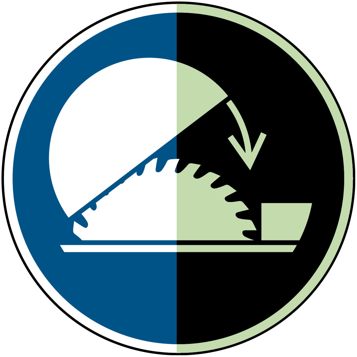 Photoluminescent safety signs