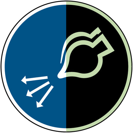 Luftversorgung einschalten beim Aussetzvorgang – ISO 7010