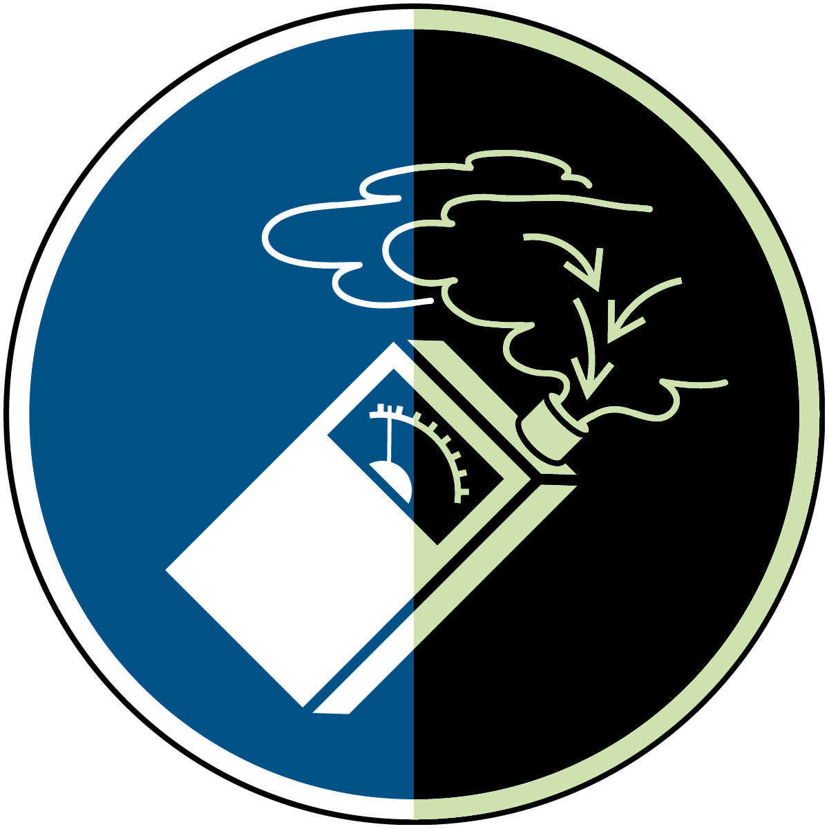 Gasmelder verwenden – ISO 7010