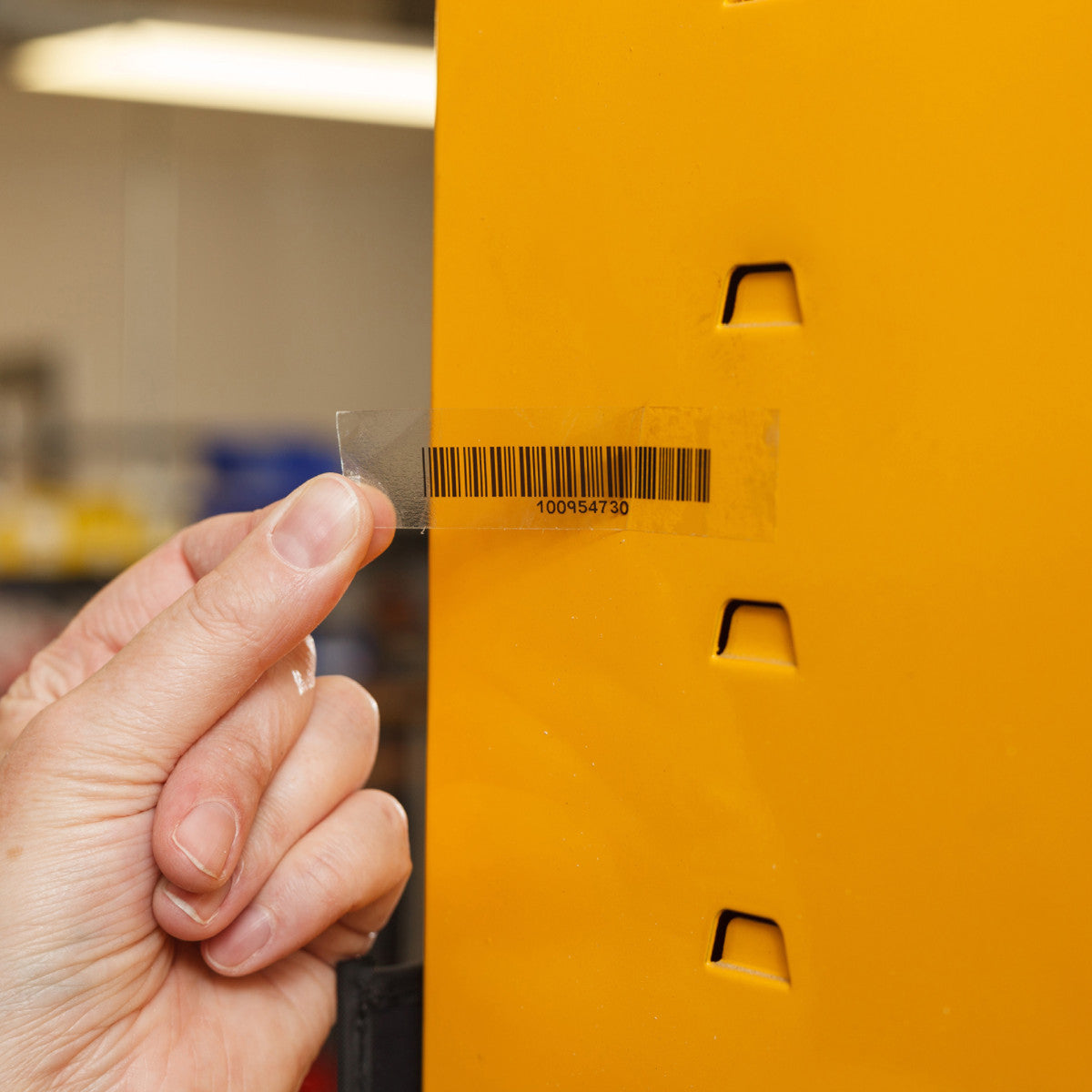 Für raue Umgebungen geeignete Mehrzweck-Etiketten aus transparentem Polyester für M410, M510 und M511 Drucker