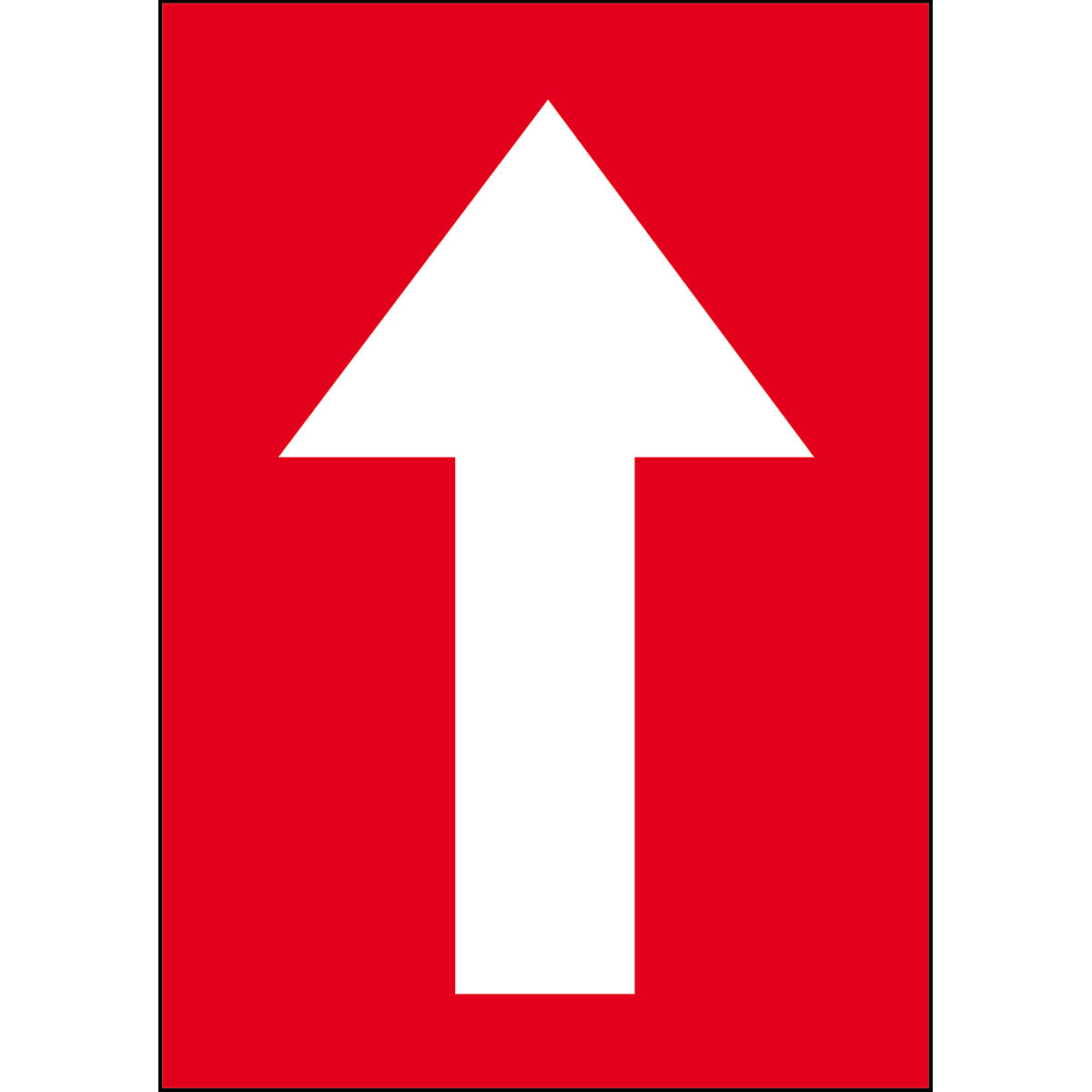 Numbers &amp; Letters A4 - Red/White - Arrow - B-859 (Magnetic Foil)