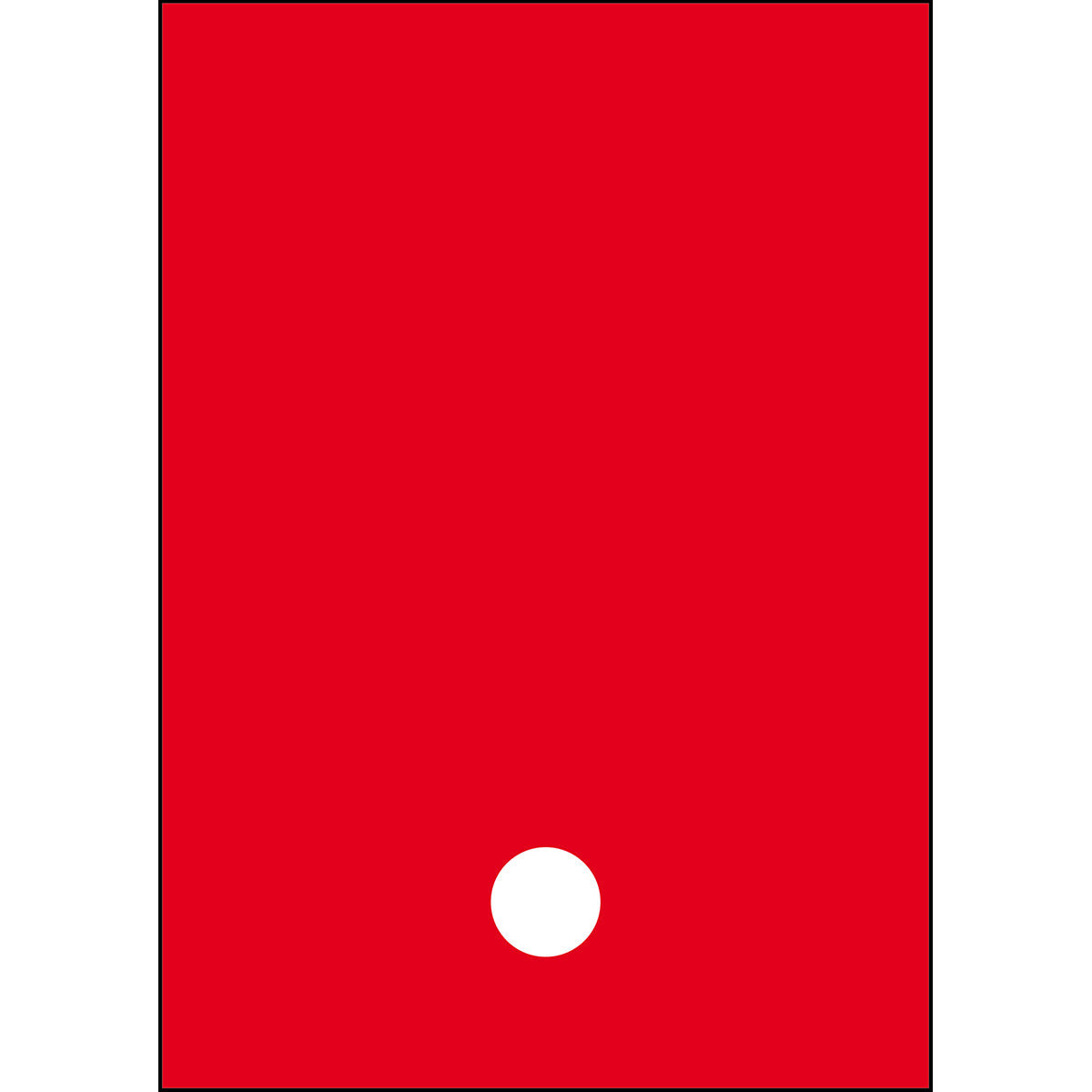 Numbers &amp; Letters A4 - Red/White - Dot - B-859 (Magnetic Foil)