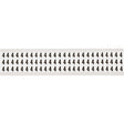 Zahlen & Buchstaben, B-499 (Nylongewebe), Weiß - 4 , 12,7 x 9,5 mm