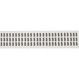 Zahlen & Buchstaben, B-499 (Nylongewebe), Weiß - 5 , 12,7 x 9,5 mm