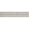 Zahlen & Buchstaben, B-499 (Nylongewebe), Weiß - 8 , 12,7 x 9,5 mm