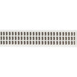 Zahlen & Buchstaben, B-499 (Nylongewebe), Weiß - 9 , 12,7 x 9,5 mm