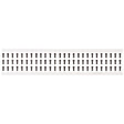 Zahlen & Buchstaben B-499 (Nylongewebe) - Pfeile , 12,7 x 9,5 mm