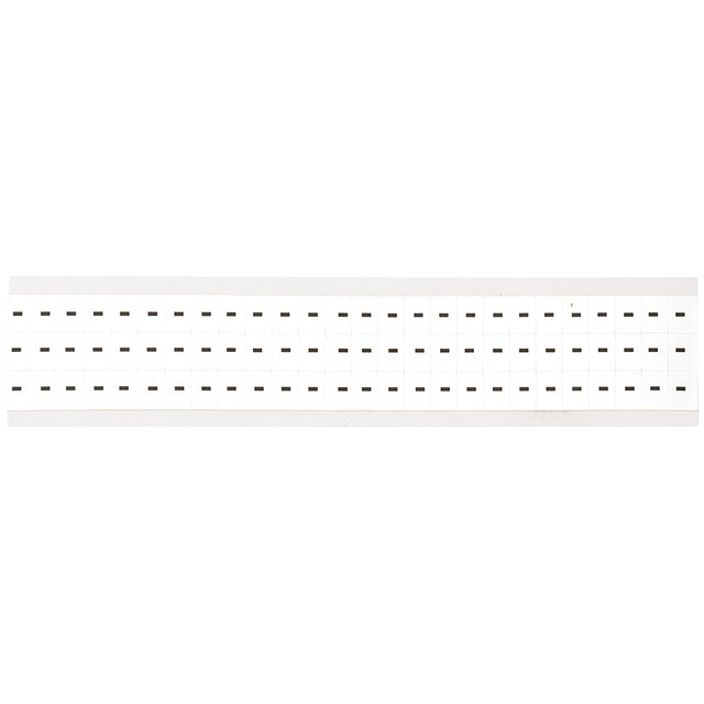 Zahlen & Buchstaben, B-499 (Nylongewebe), Weiß - ( - ), 12,7 x 9,5 mm