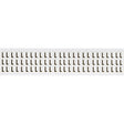 Zahlen & Buchstaben, B-499 (Nylongewebe), Weiß - L , 12,7 x 9,5 mm