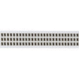 Zahlen & Buchstaben, B-499 (Nylongewebe), Weiß - N , 12,7 x 9,5 mm