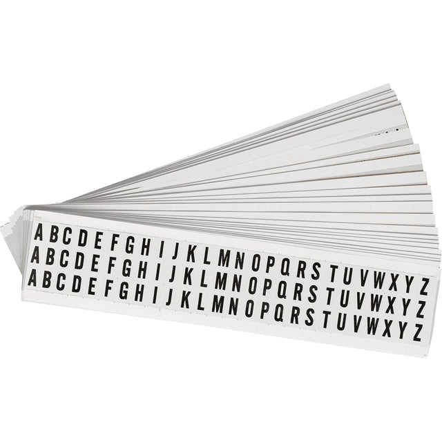 Zahlen & Buchstaben B-499 (Nylongewebe) - NC , 12,7 x 9,5 mm
