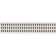 Zahlen & Buchstaben, B-499 (Nylongewebe), Weiß - R , 12,7 x 9,5 mm