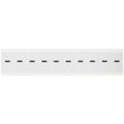 Zahlen & Buchstaben, B-499 (Nylongewebe), Weiß - Bindestrich , 38 x 22 mm