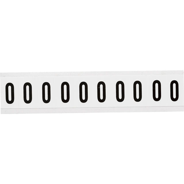 Zahlen & Buchstaben B-499 (Nylongewebe) - O - CAP , 38 x 22 mm