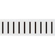 Zahlen & Buchstaben, B-499 (Nylongewebe), Weiß - I , 57 x 22 mm