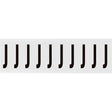 Zahlen & Buchstaben, B-499 (Nylongewebe), Weiß - J , 57 x 22 mm