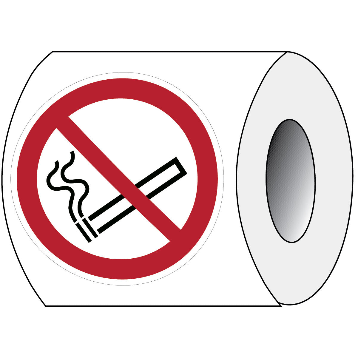 ISO safety sign - No smoking