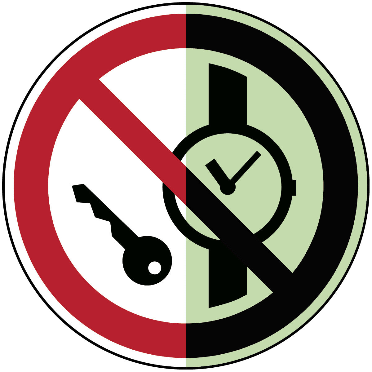 Photoluminescent safety signs