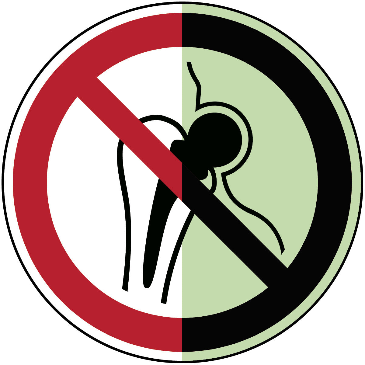 Photoluminescent safety signs