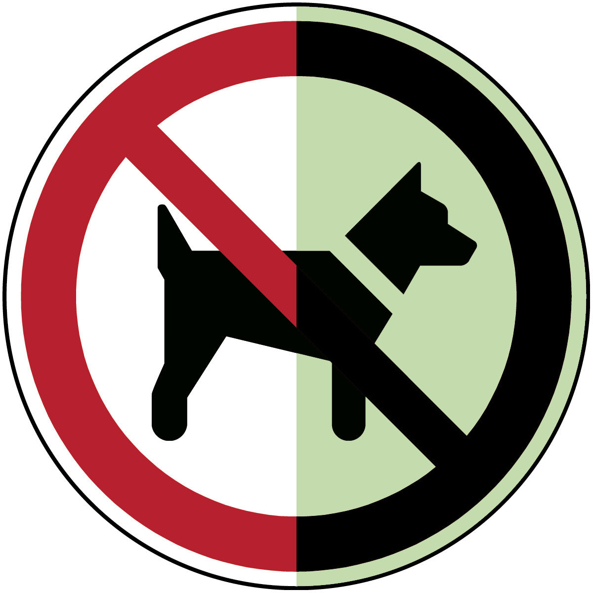 Photoluminescent safety signs