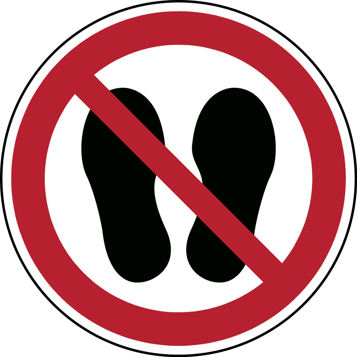 Betreten der Fläche verboten – ISO 7010