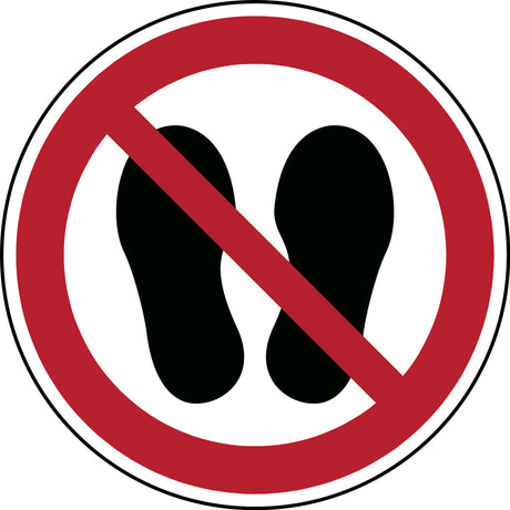 Betreten der Fläche verboten – ISO 7010