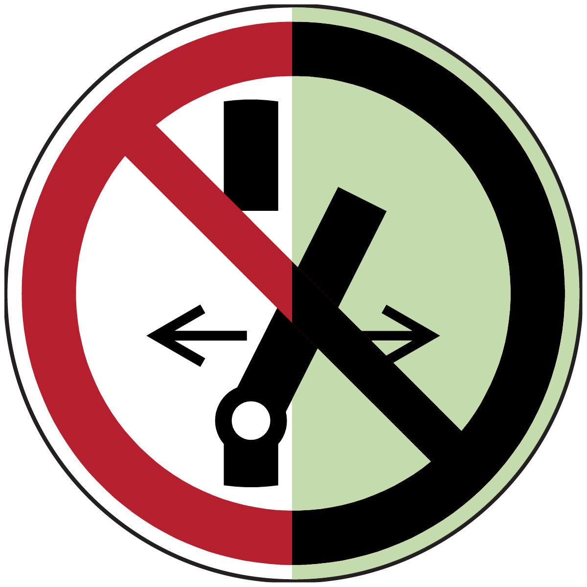 Photoluminescent safety signs