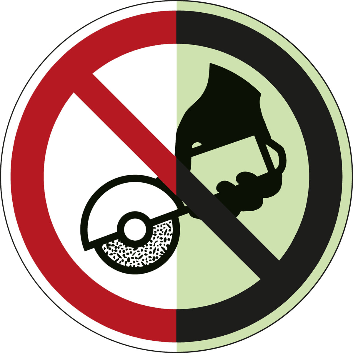 Photoluminescent safety signs