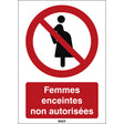 ISO-Sicherheitsschild – Nicht für Schwangere
