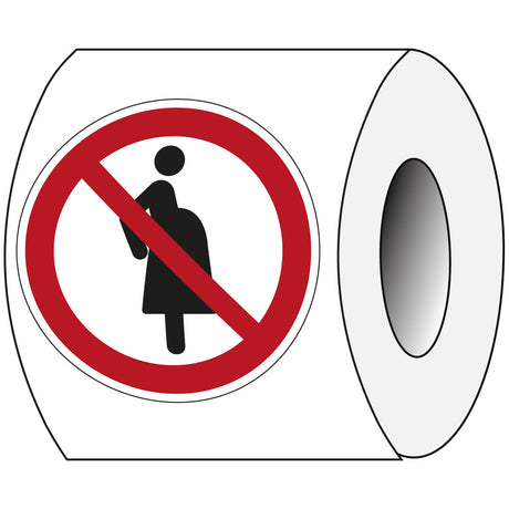 ISO-Sicherheitsschild – Nicht für Schwangere