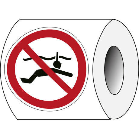 ISO Sicherheitskennzeichnung - Schnorcheln verboten