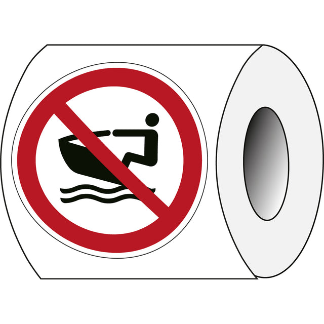 ISO Sicherheitskennzeichnung - Keine persönlichen Wasserfahrzeuge