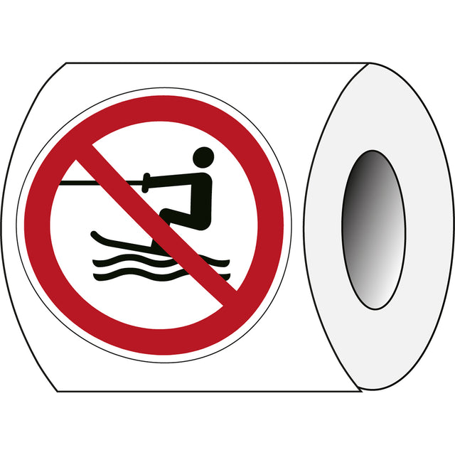 ISO Sicherheitskennzeichnung - Keine persönlichen Wasserfahrzeuge