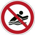 ISO Sicherheitskennzeichnung - Kein Bodyboarding