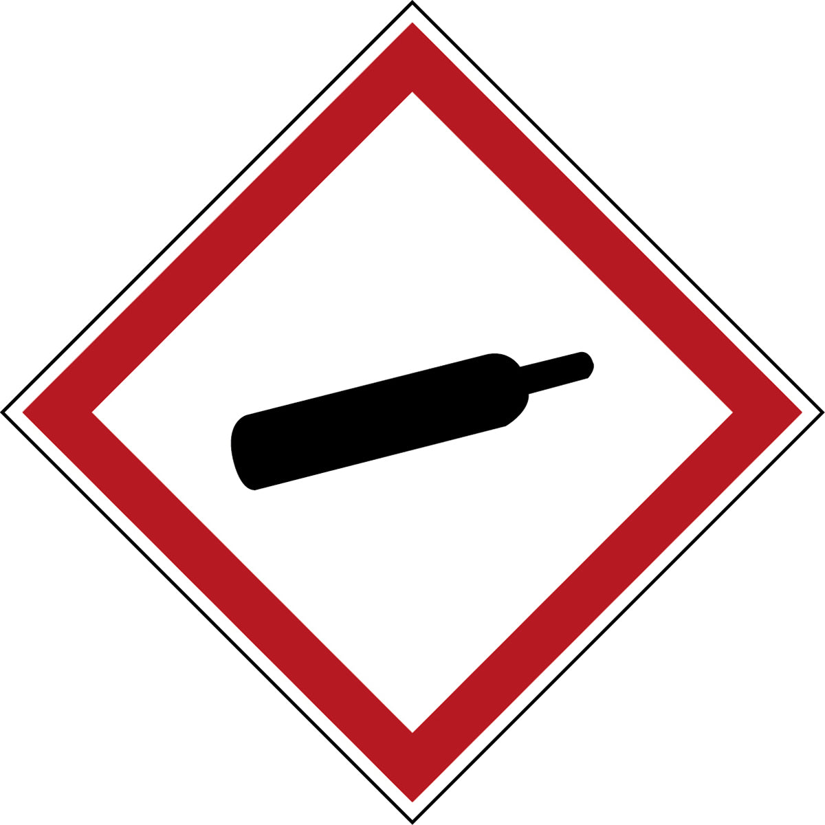 Mini pictograms dangerous goods labeling