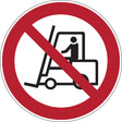 Antirutsch-Bodenmarkierer - Verbotsschilder