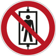 Verbotsschilder - Personenbeförderung verboten