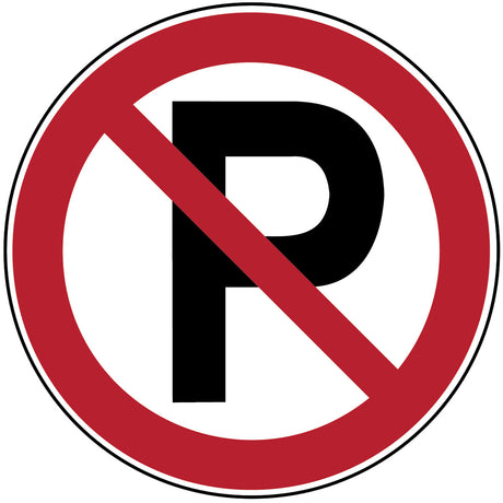 Antirutsch-Bodenmarkierer - Verbotsschilder