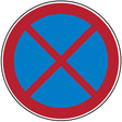 Verbotsschilder - Absolutes Halteverbot