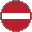 Antirutsch-Bodenmarkierer - Verbotsschilder