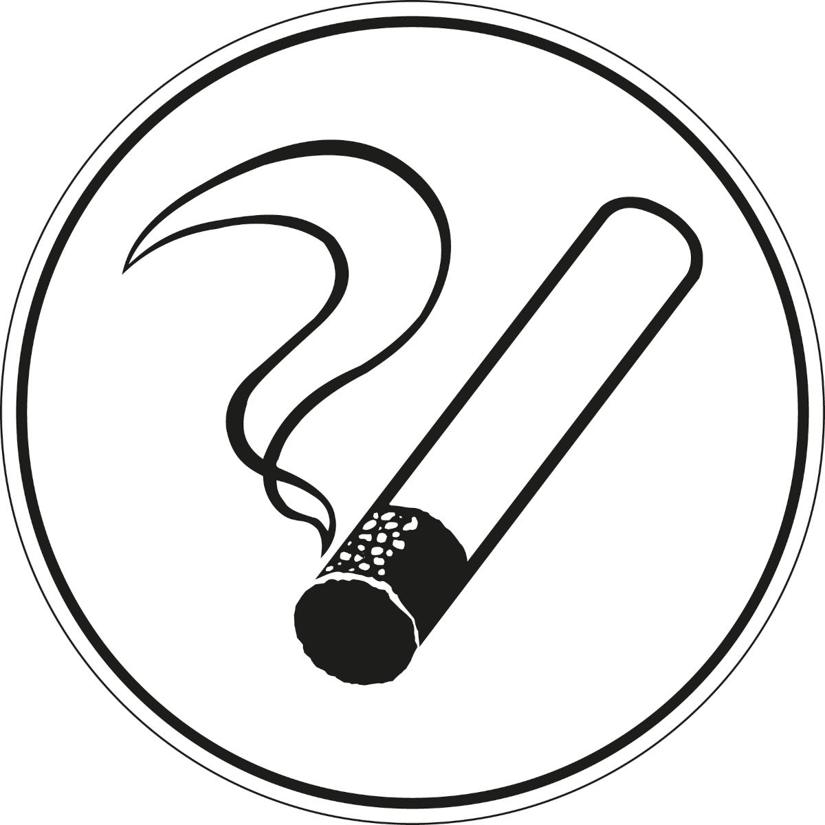 Hinweisschilder - Rauchen erlaubt