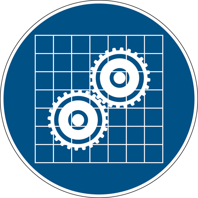 Gebotsschilder - Schutzschild benutzen