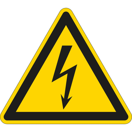 Antirutsch-Bodenmarkierer - Warnung vor gefährlicher elektrischer Spannung
