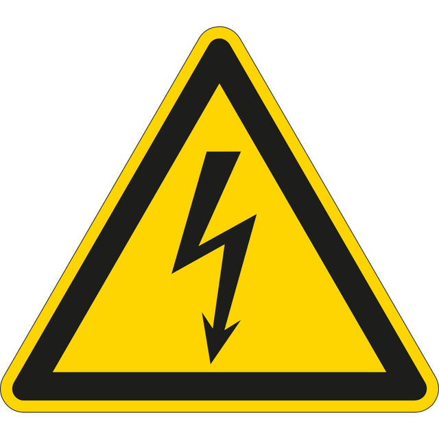 Antirutsch-Bodenmarkierer - Warnung vor gefährlicher elektrischer Spannung
