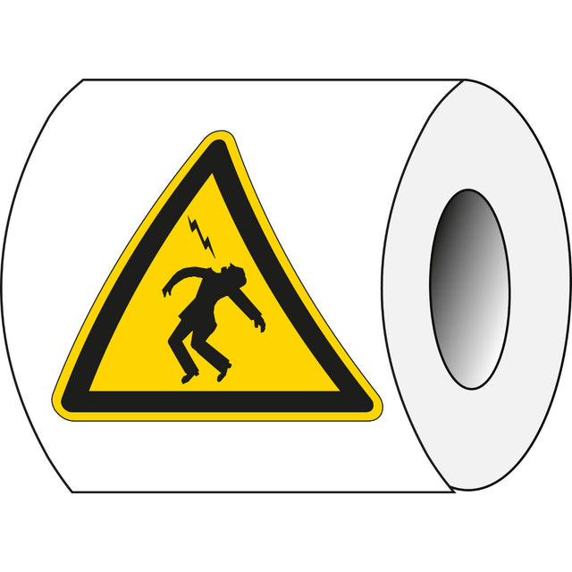 Sicherheitsetiketten auf Rolle - Warnschilder